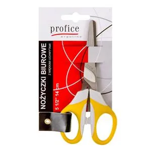 Nożyczki Profice Ergoline z miękkimi rączkami 14 cm