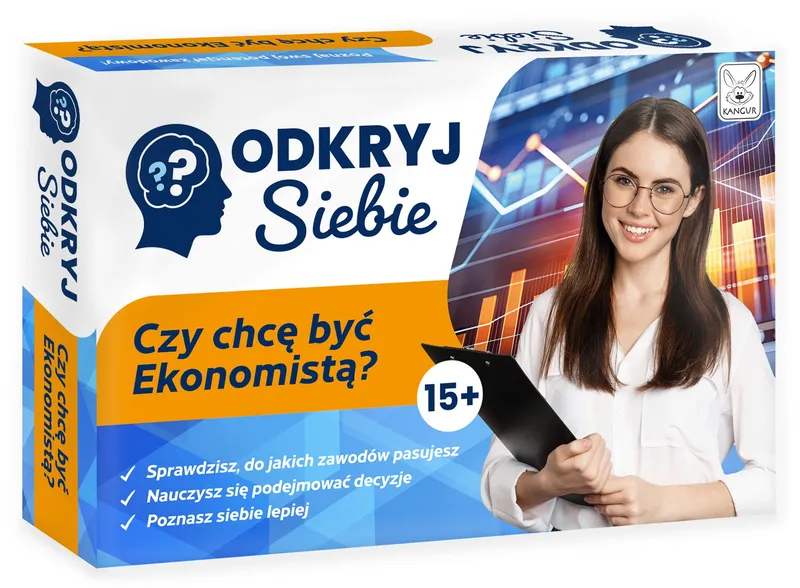 Odkryj Siebie Czy chcę być Ekonomistą, zestaw dla nastolatków