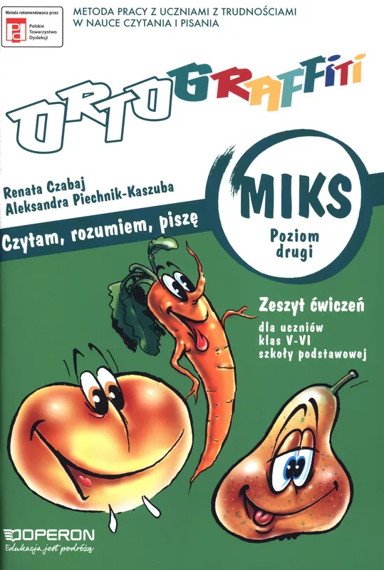 Ortograffiti zeszyt ćwiczeń klasa 5-6 poziom 2, R. Czabaj