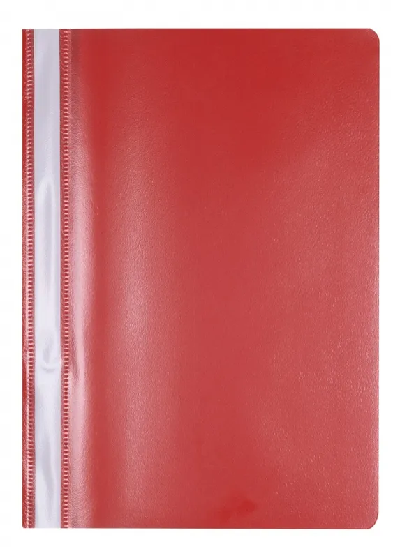 Skoroszyt A4 PP miękki czerwony 25 szt, Office Products