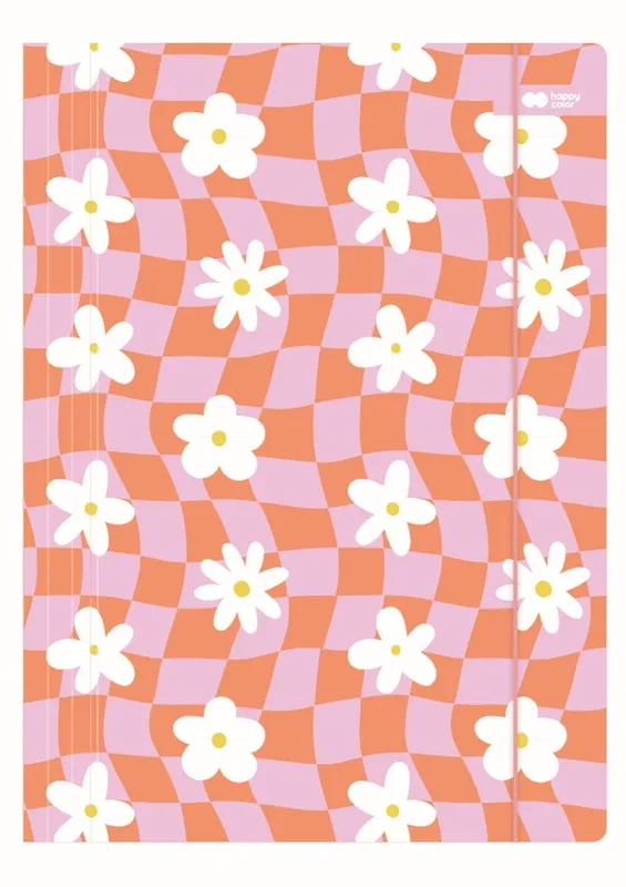 Teczki A4+ na gumkę BLOOM Pastel Happy Color, 10 szt.