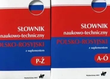 Pakiet słownik naukowo techniczny polsko rosyjski