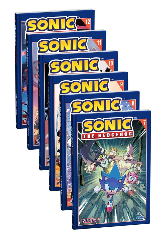 Pakiet Sonic the Hedgehog, Tomy 7-12, komiks Ian Flynn