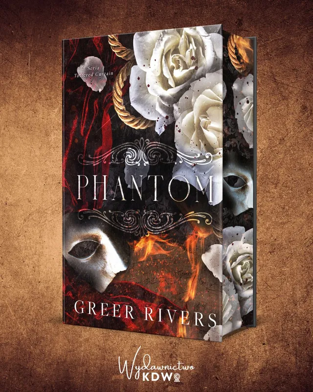 Phantom. Tattered Curtain. Tom 1, Greer Rivers, ilustrowane brzegi