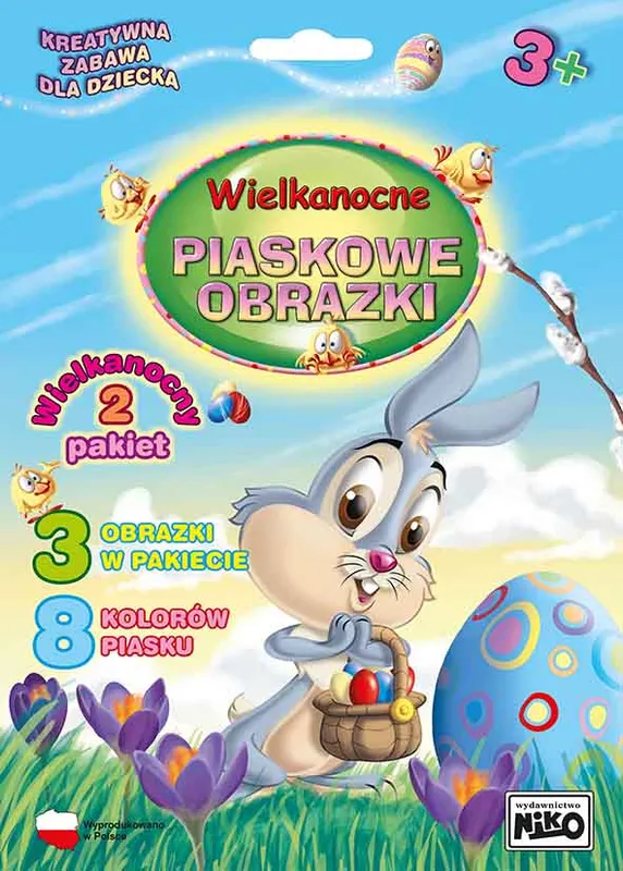 Piaskowe obrazki wielkanocne Pakiet nr 2