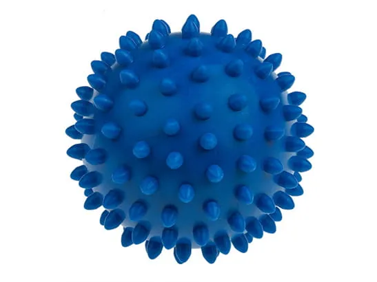 Piłka Rehabilitacyjna 9 cm, Niebieska