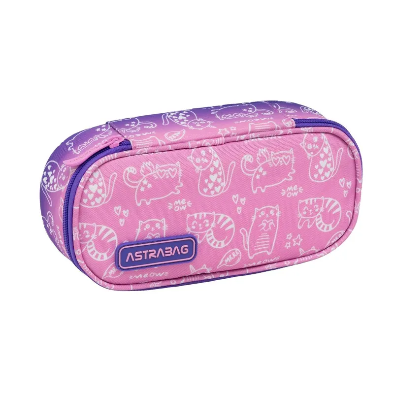 Piórnik ASTRABAG KITTY AC6, jednokomorowy organizer na przybory