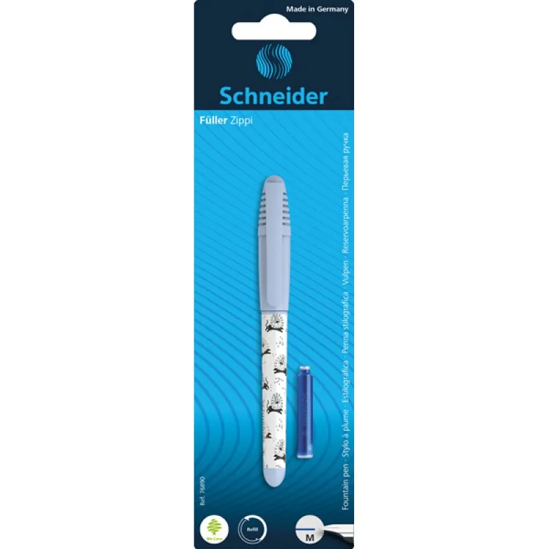 Pióro wieczne Schneider Zippi mini z nabojem, mix