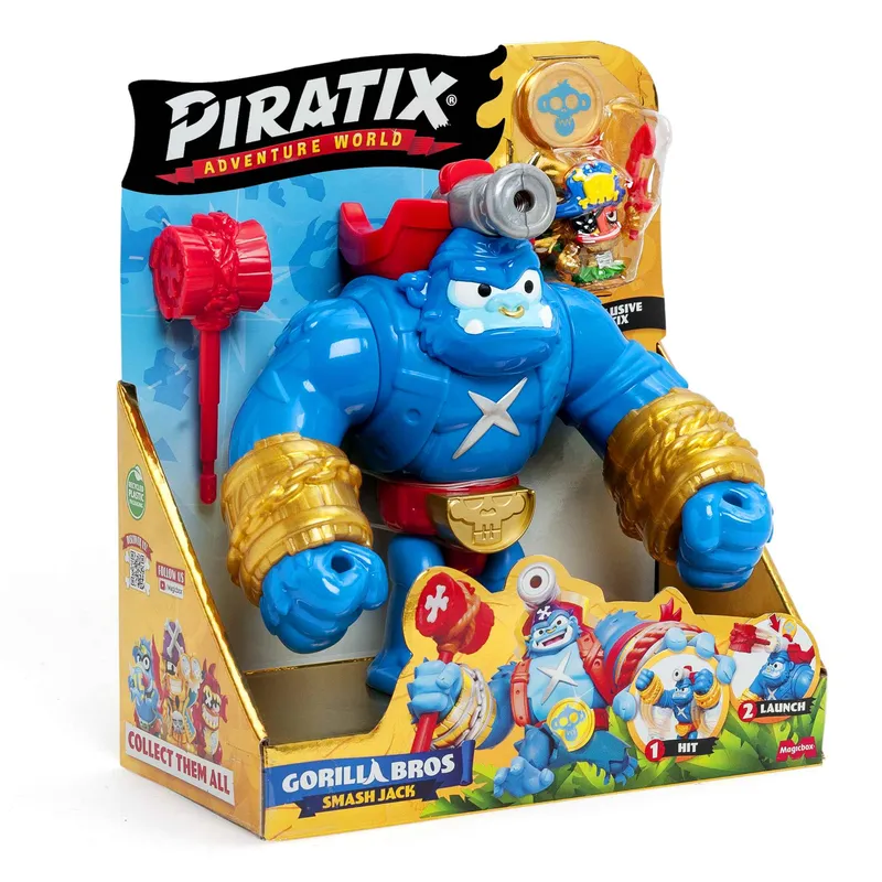 Piratix Gorilla Bros Smash Jack z armatą