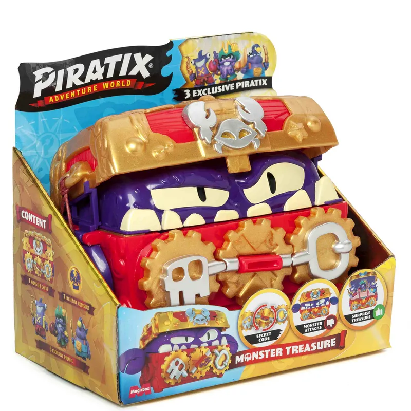 Piratix S Playset Monster Treasure, Magic Box Toys
