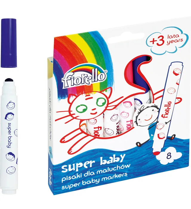 Pisaki Fiorello SUPER BABY GR-F165 dla maluchów, 8 kolorów