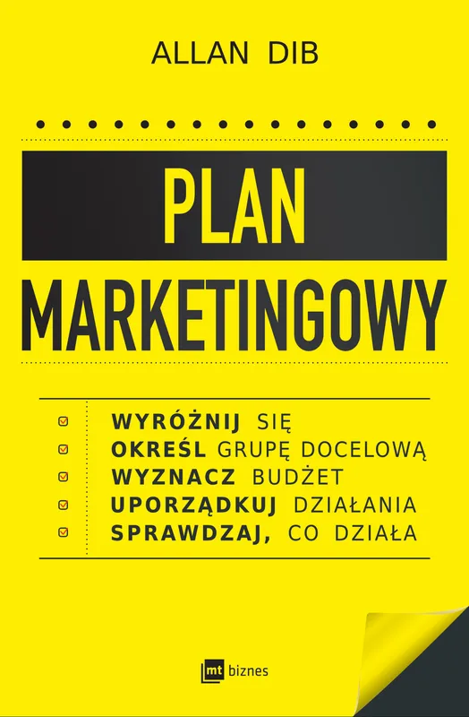 Plan marketingowy, Allan Dib, dla małych firm