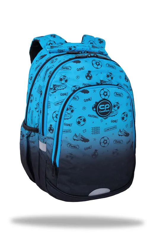 Plecak szkolny Coolpack Prime Pro Game Over Gradient blue