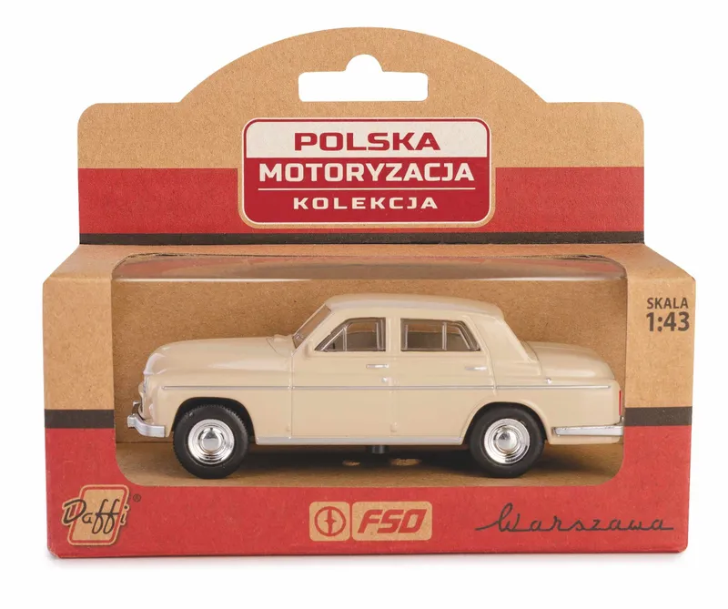 PRL Warszawa 223 beżowy, model FSO Daffi