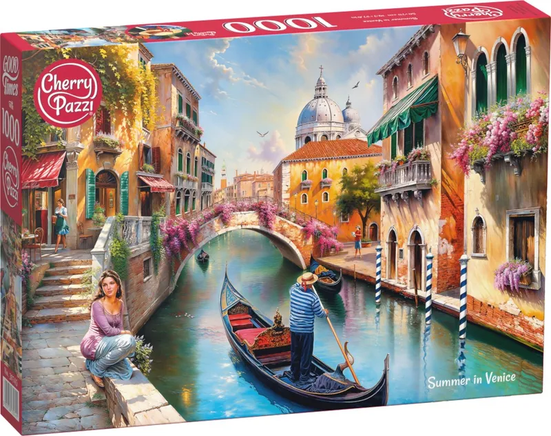 Puzzle 1000 CherryPazzi Summer in Venice, format 50x70cm