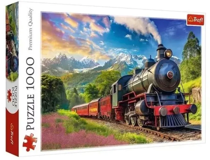 Puzzle 1000 Podróż pociągiem Trefl 10929
