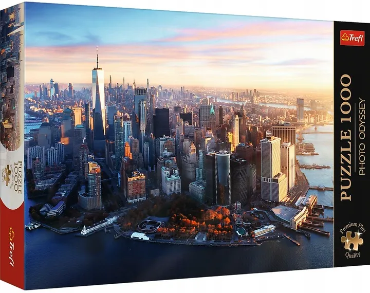 Puzzle 1000 Premium Plus Manhattan Nowy Jork, Trefl 10828