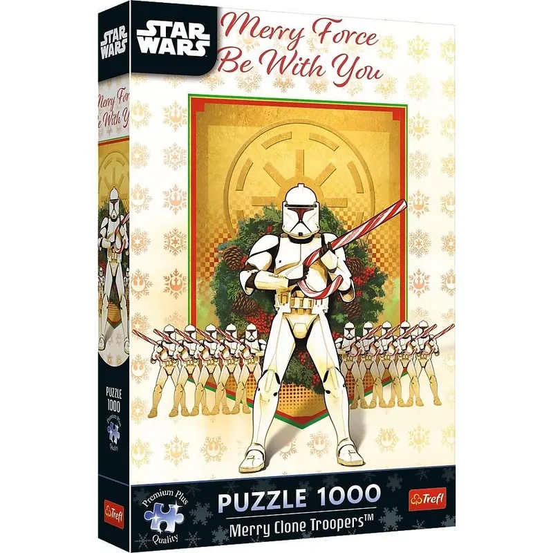 Puzzle 1000 Świąteczny Patrol Szturmowców, Trefl, Gwiezdne Wojny