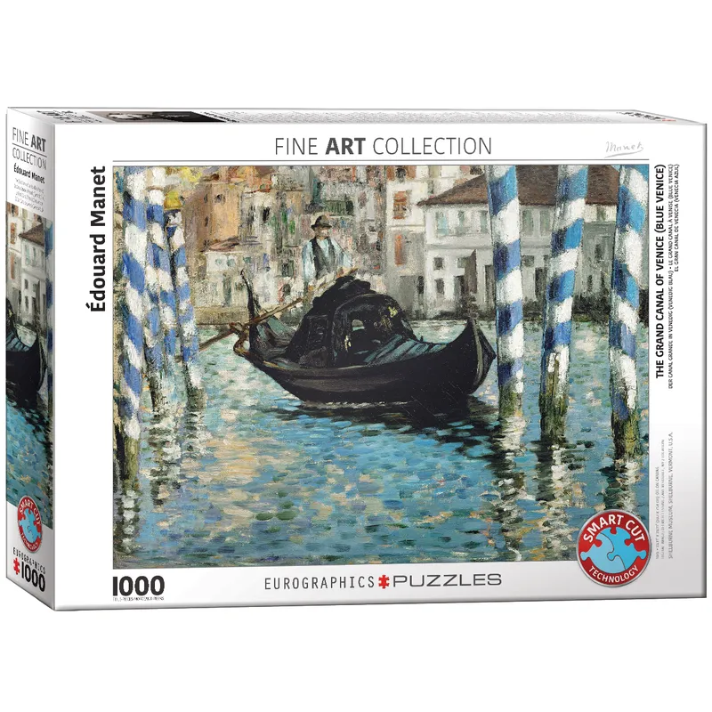 Puzzle 1000 The Grand Canal of Venice by Manet, Eurographics