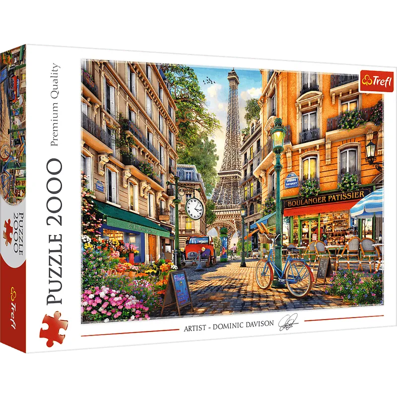 Puzzle 2000 el. Popołudnie w Paryżu