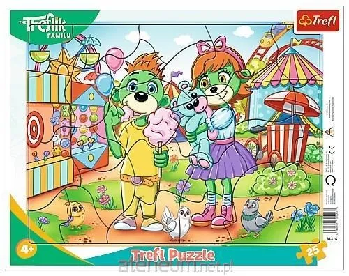 Puzzle 25 Ramkowe Rodzinny dzień 31426, Trefl
