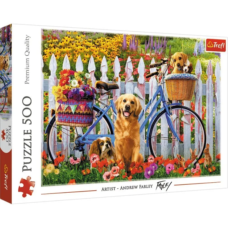 Puzzle 500 Pieska przygoda Trefl 37450