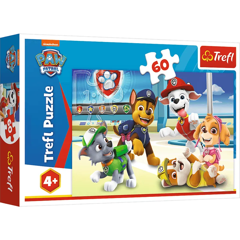 Puzzle 60 W świecie Piesków 17392, Psi Patrol dla dzieci