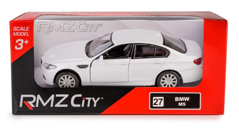 RMZ City BMW M5 biały Daffi, model w skali 1:32