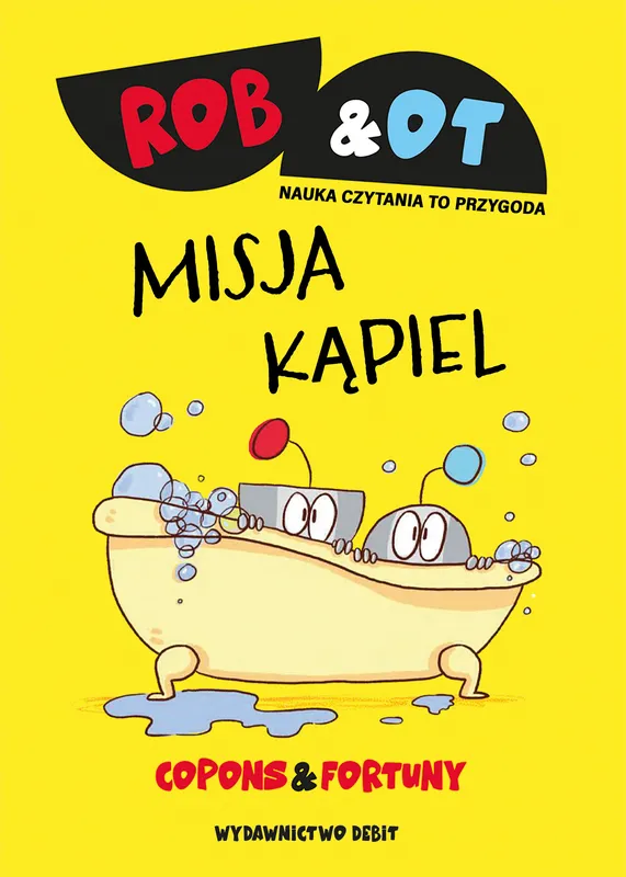 Rob & Ot. Misja Kąpiel, komiks dla dzieci, Jaume Copons
