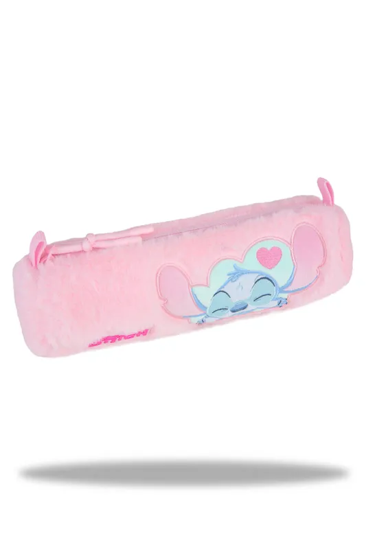 Piórnik saszetka Disney Fluffy Stitch, różowy