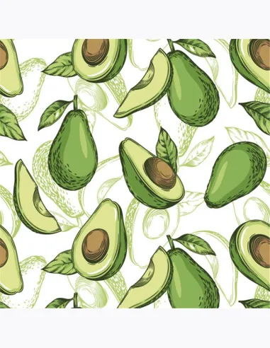 Serwetki DAISY Lunch SD 330x330 Avocado 044001