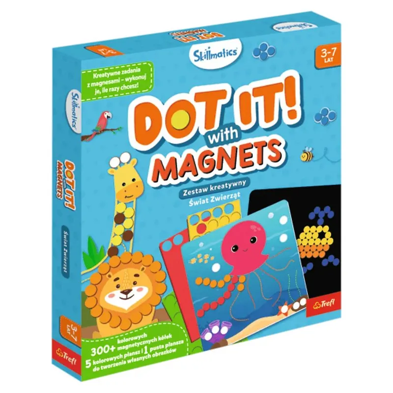 Skillmatics magnetyczny zestaw kreatywny Świat Zwierząt