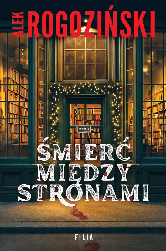Śmierć między stronami, komedia kryminalna, Alek Rogoziński
