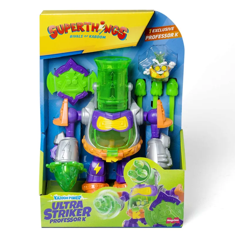 SuperThings Ultra Striker Professor K, zestaw z figurką