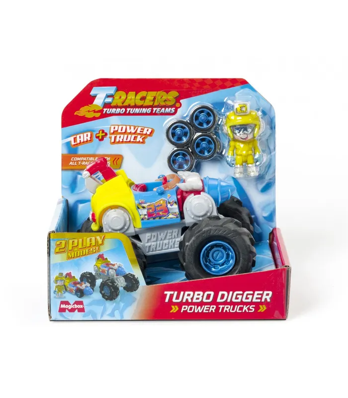 T-Racers Power Trucks Turbo Digger, pojazd