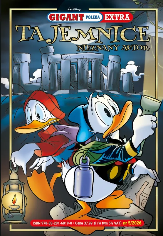 Tajemnice. Nieznany autor. Gigant Poleca Extra Tom 5/2025, komiks
