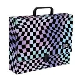 Teczka z rączką A4 XL Wavy Chessboard - ST-Majewski