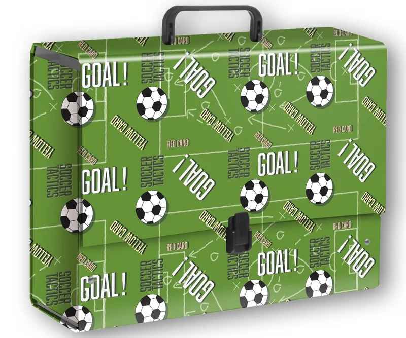 Teczka z rączką B4 Jumbo Goal, folia mat nierysująca