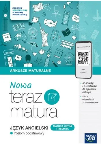 Teraz matura 2024/2025, język angielski, poziom podstawowy