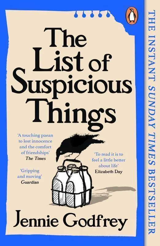 The list of suspicious things, Jennie Godfrey, wer. angielska