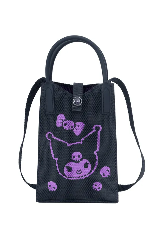 Torebka na ramię Kuromi Black, mini torebka PATIO