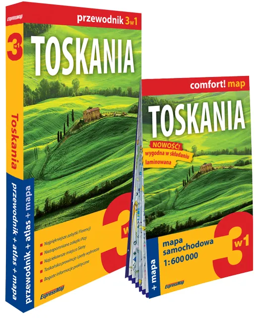 Toskania. Zestaw przewodnikowy 3w1 2026