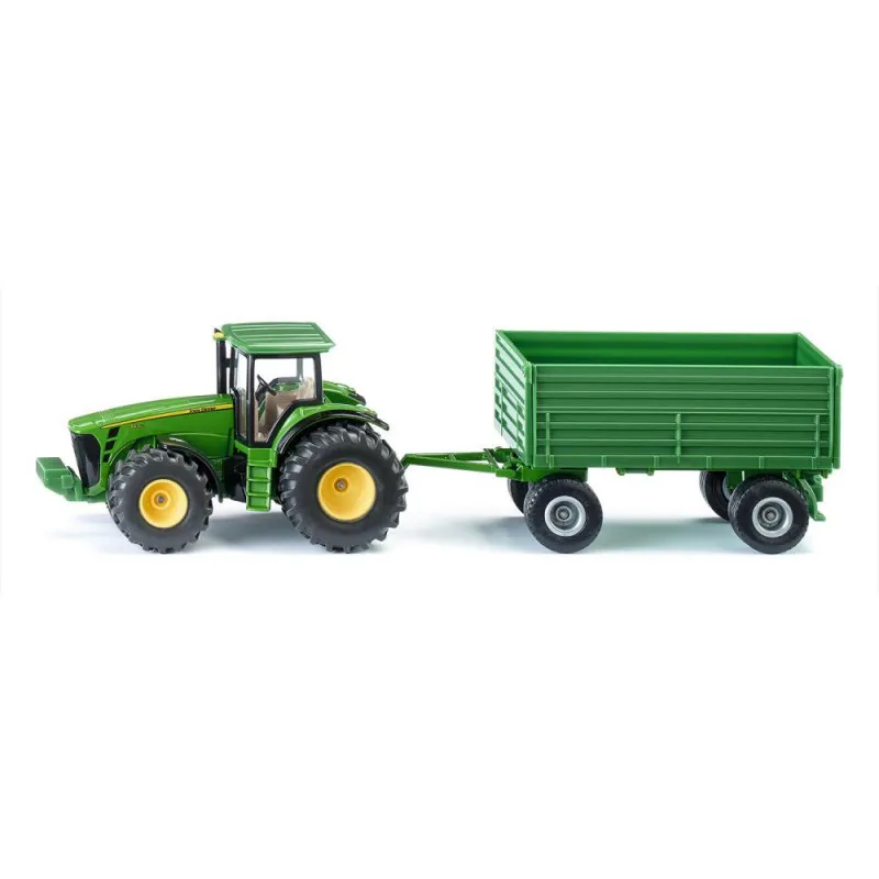 Traktor z przyczepą Siku S1953, model 1:50, zabawka +3