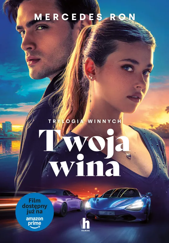 Twoja wina. Trylogia Winnych Tom 2, Mercedes Ron, okładka filmowa