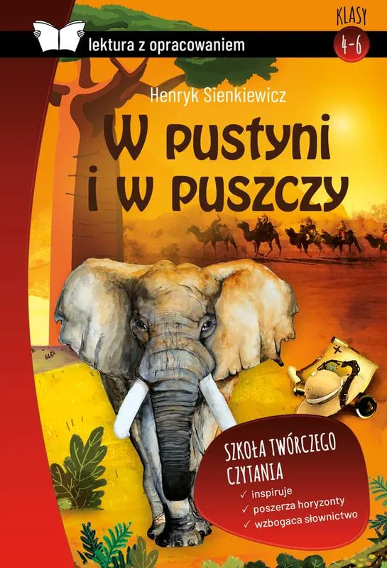 W pustyni i w puszczy, lektura z opracowaniem, Henryk Sienkiewicz, SBM