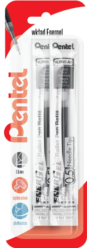 Wkłady do cienkopisu Pentel EnerGel, 2 szt.