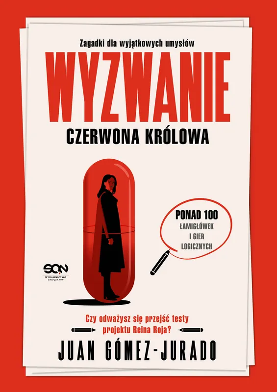 Wyzwanie Czerwona Królowa. Zagadki dla wyjątkowych umysłów. Antonia Scott
