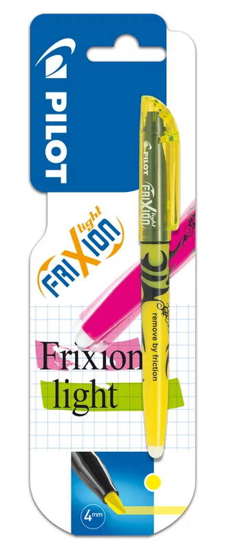 Zakreślacz wymazywalny Pilot FriXion, żółty