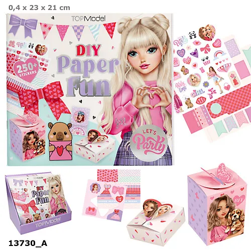 Zestaw kreatywny Paper Fun DIY Top Model 13730A