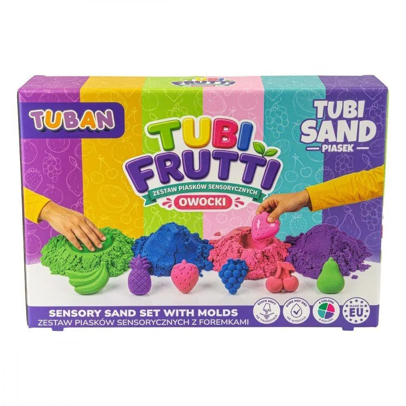 Zestaw piasek sensoryczny Tubi Frutti